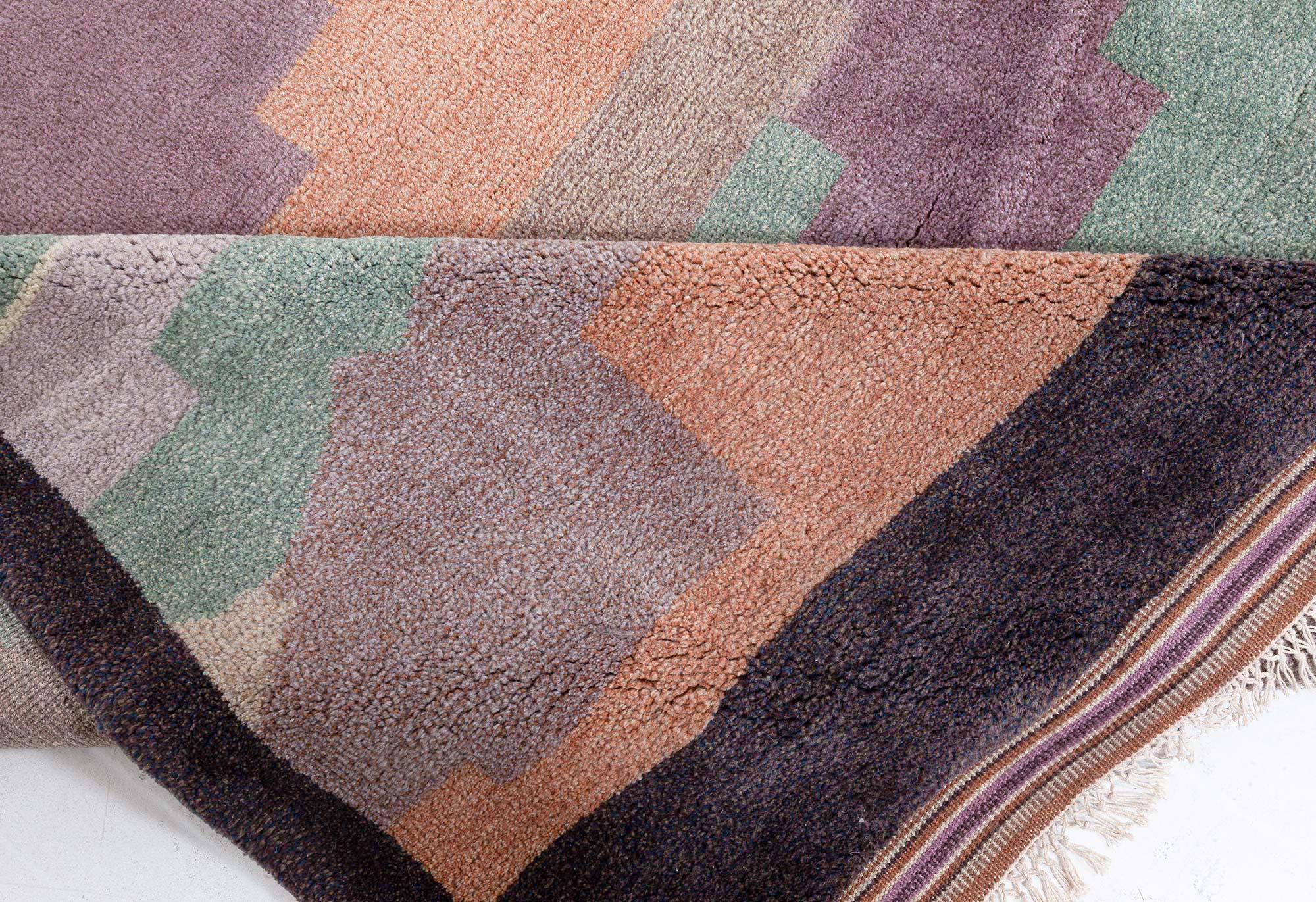 Modern Art Deco Inspired Rug by Doris Leslie Blau For Sale 2