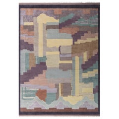 Tappeto moderno di ispirazione Art Deco di Doris Leslie Blau