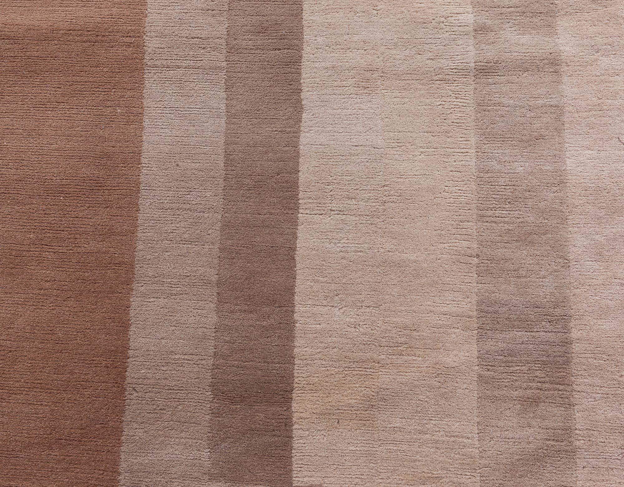 Moderner, vom Art déco inspirierter Teppich aus tibetischer Wolle von Doris Leslie Blau (Nepalesisch) im Angebot