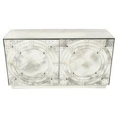 Modern Art Deco Orbital Credenza by Lorin Marsh, NYC