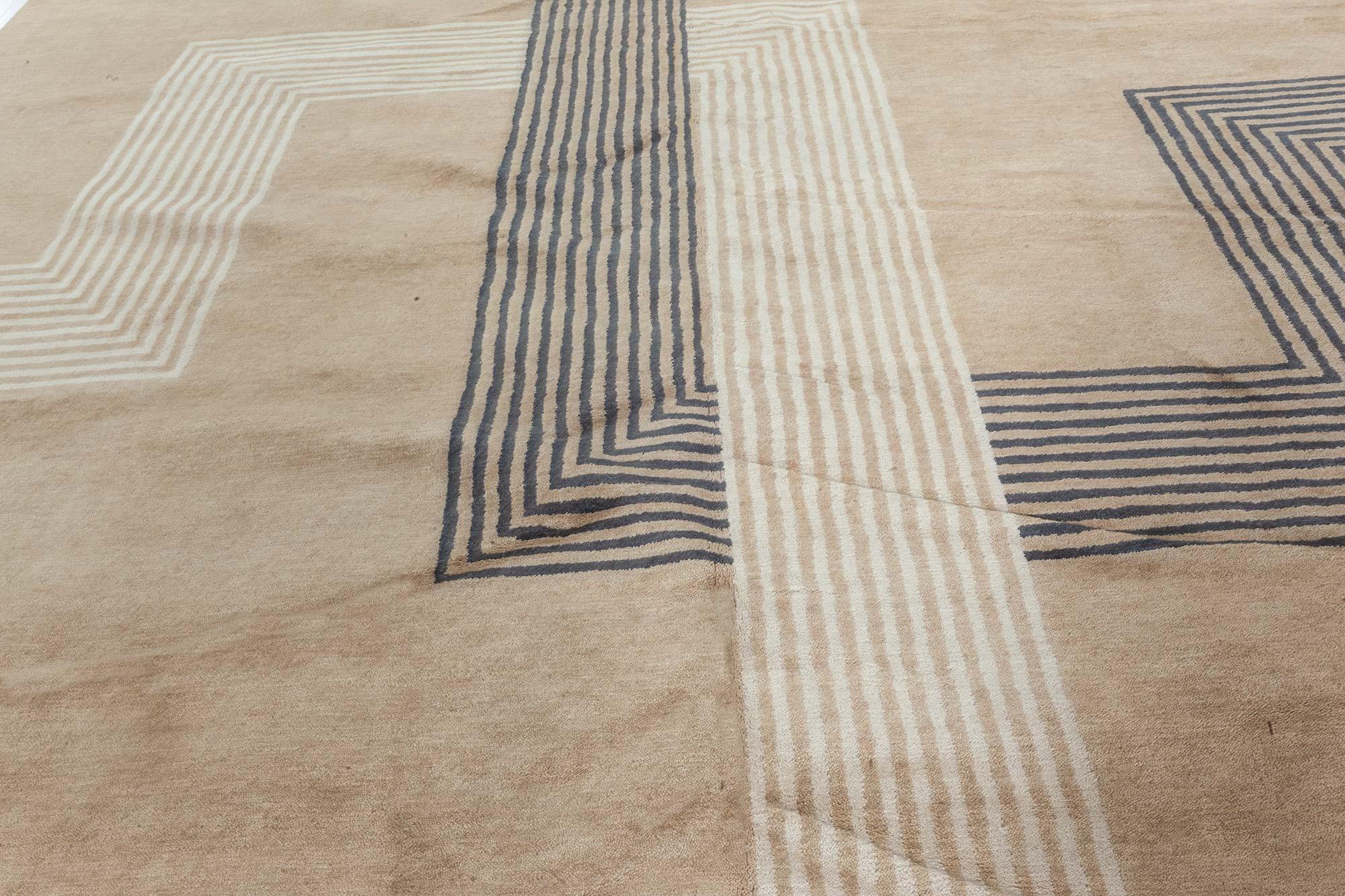 Modern Art Deco Rug by Doris Leslie Blau For Sale 2