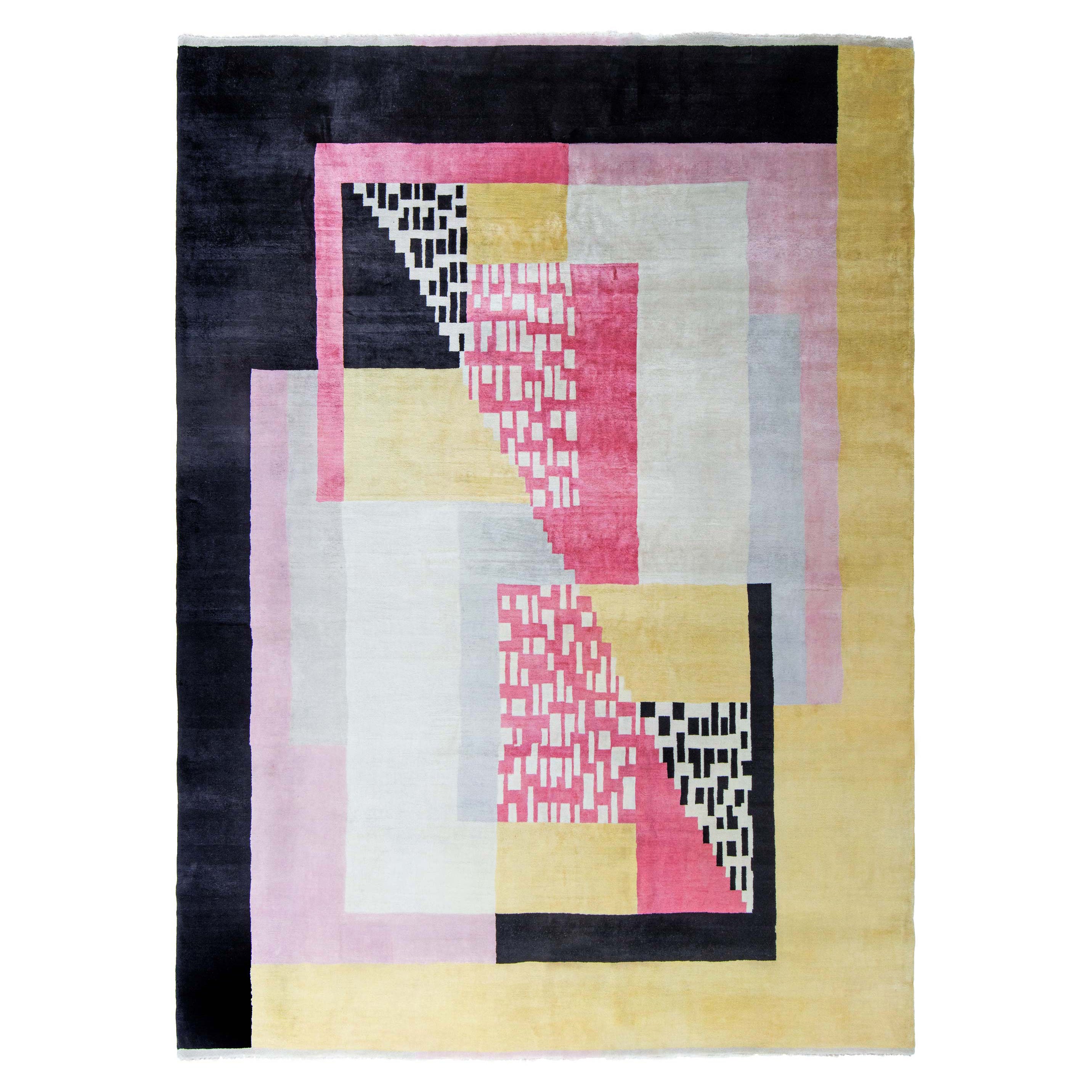 Moderner teppich im art deco stil von Doris Leslie Blau im Angebot