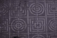 Modern Art Deco Style Wool & Silk Rug by Doris Leslie Blau