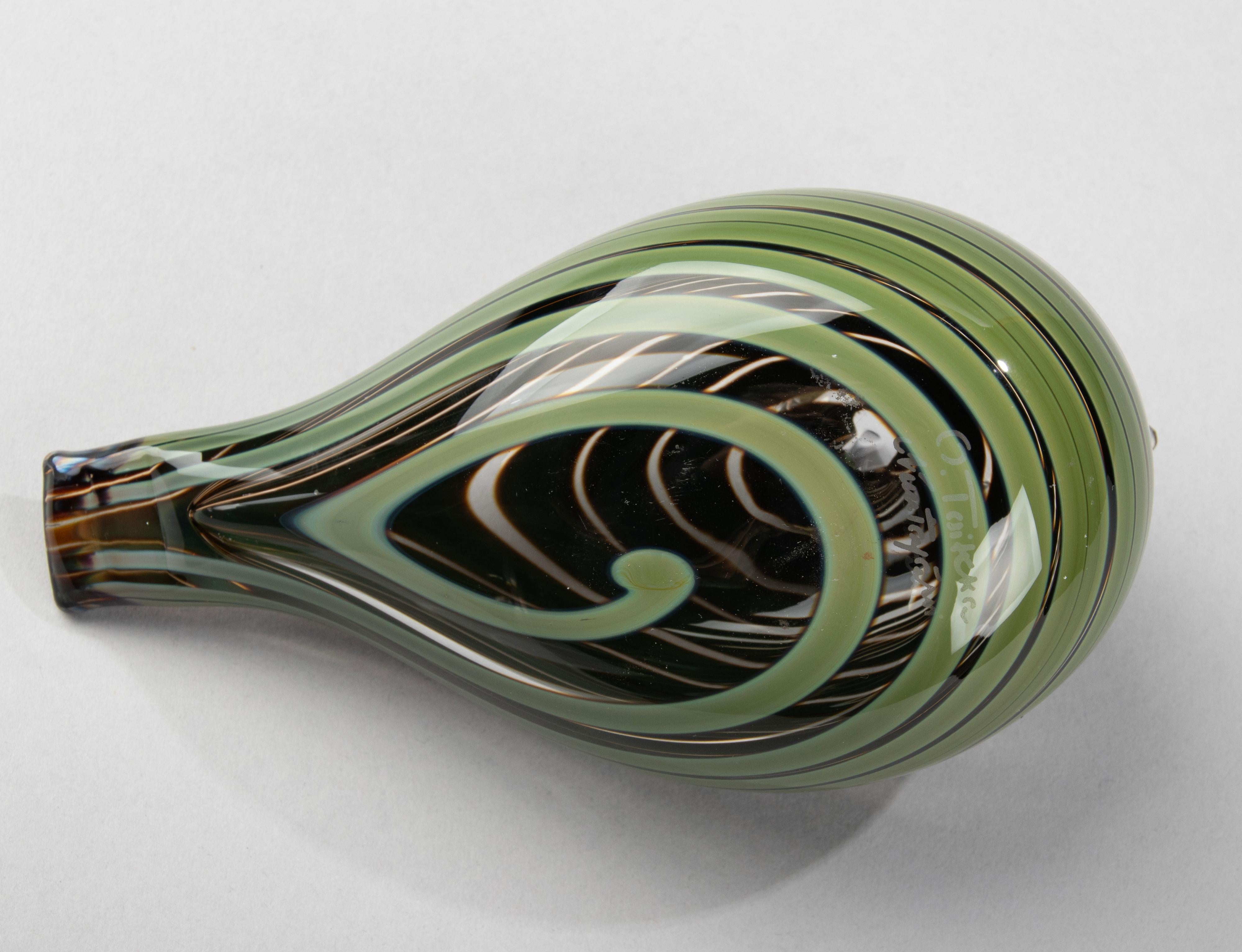 Modern Art Glass Bird by Oiva Toikka for Nuutajärvi Notsjõ 5