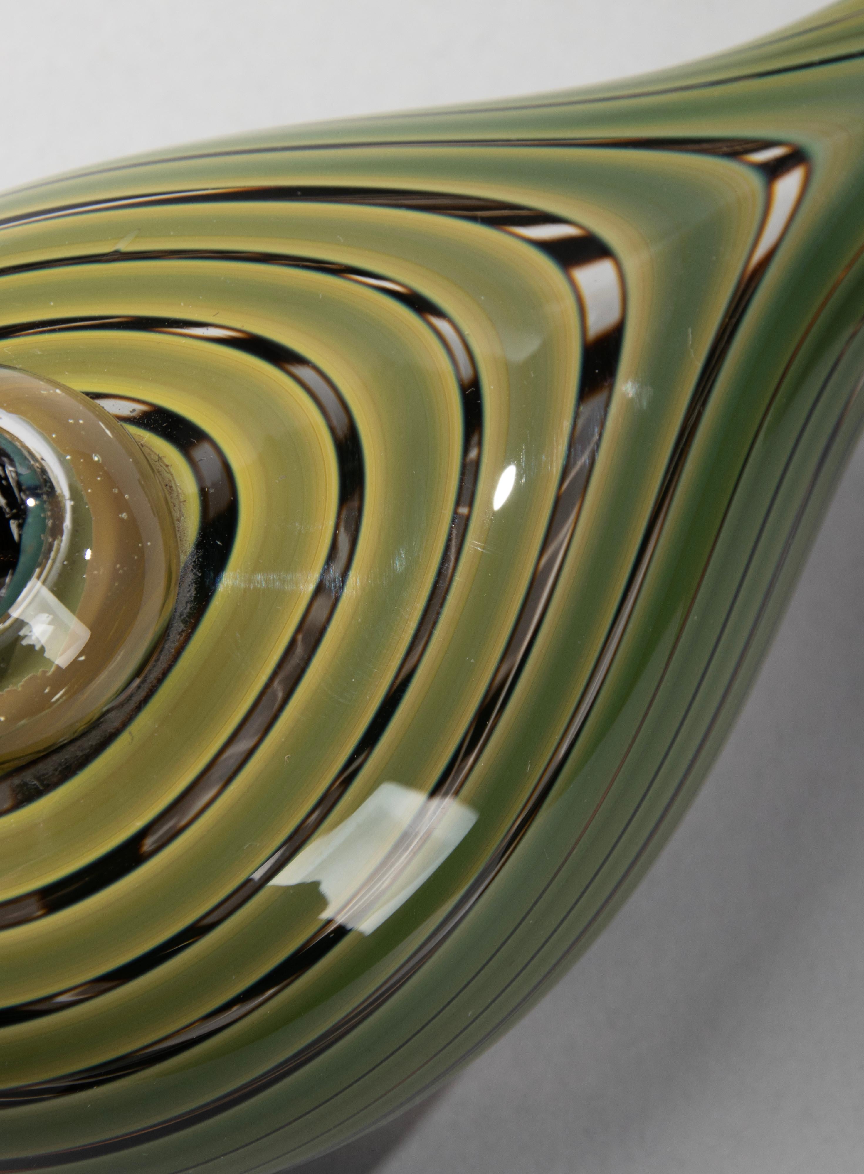 Modern Art Glass Bird by Oiva Toikka for Nuutajärvi Notsjõ 6