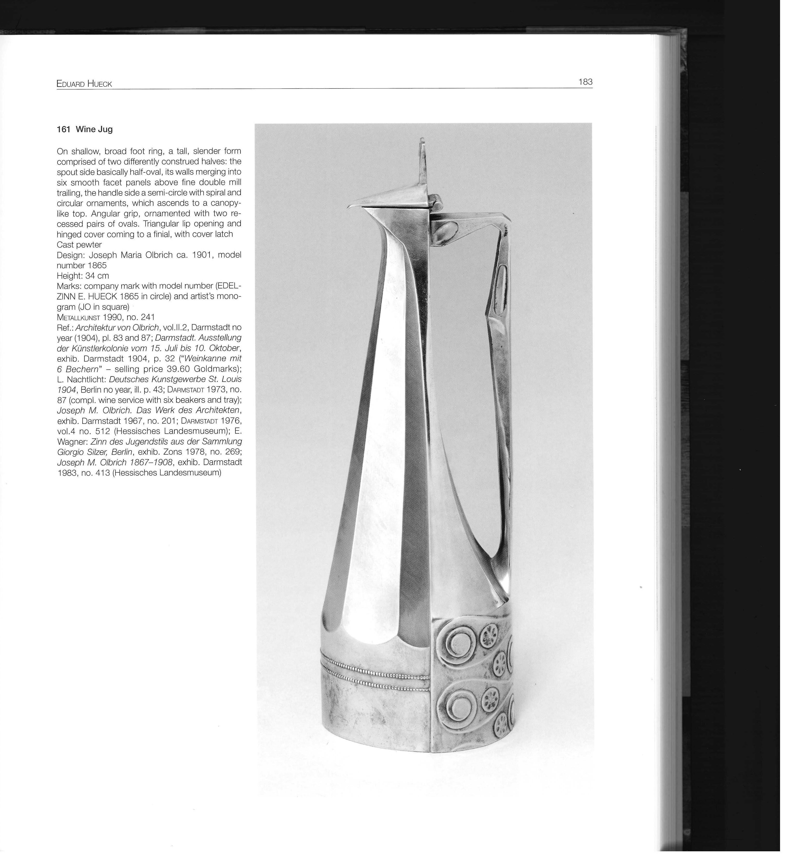20ième siècle Art moderne de la métallurgie : Brohan-Museum V1 (1889-1939), livre en vente