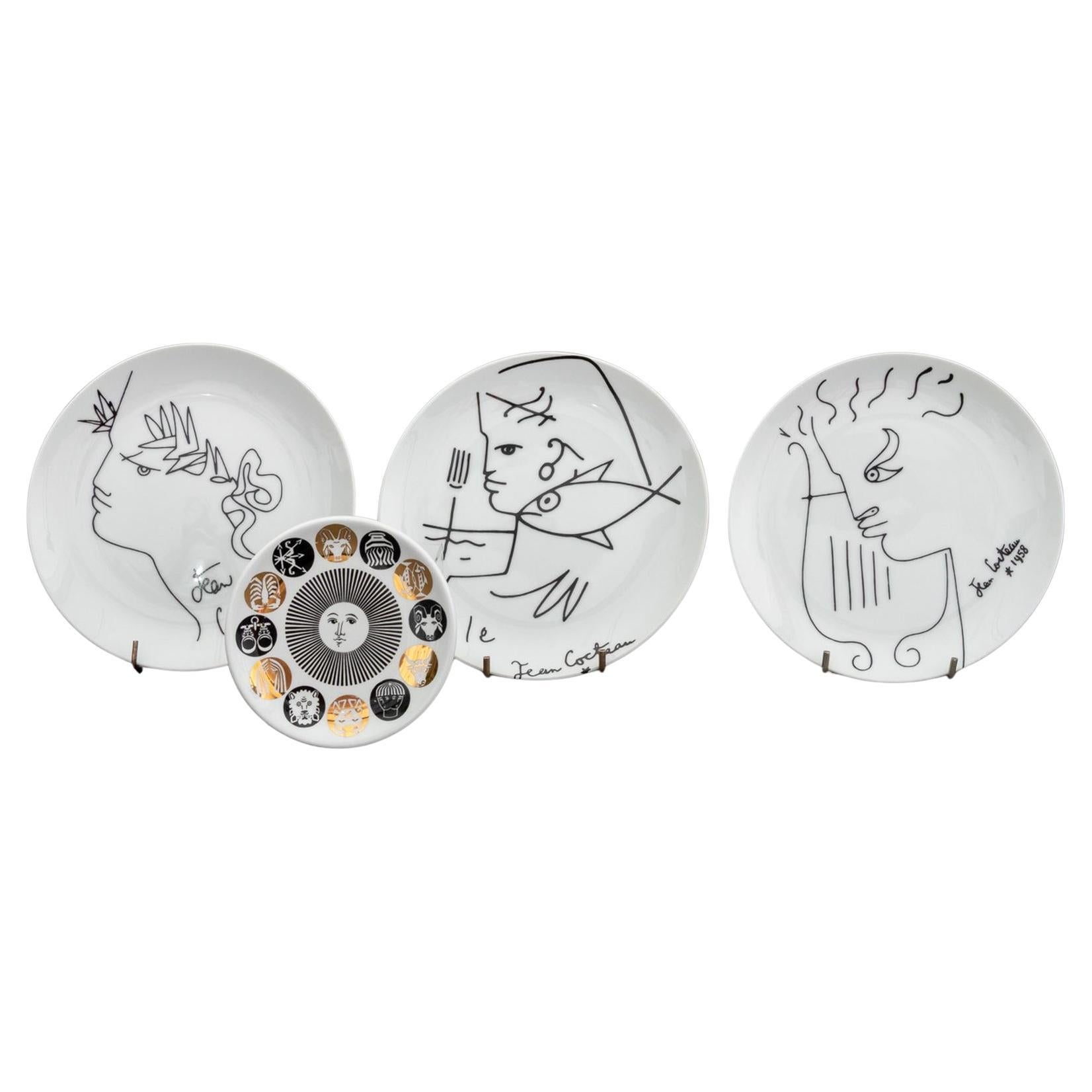 Modern Art Porcelain Plates, 4