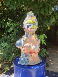 Modern Art Sculpture House of Bianca Isabella 'Mediterranean Mermaid'
