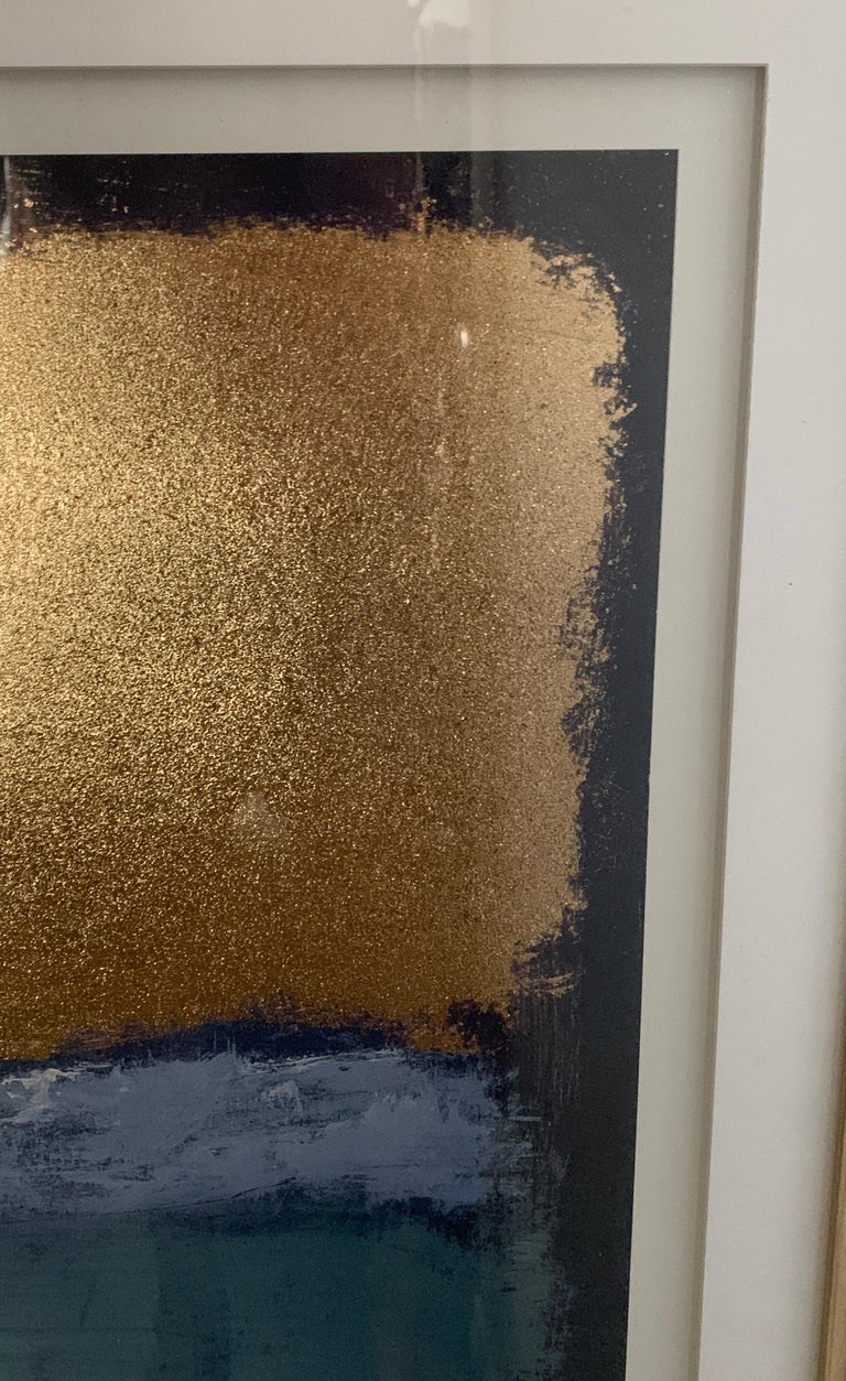 Modern Art Silkscreen Print Inspired by “Rothko” Signed / Numbered