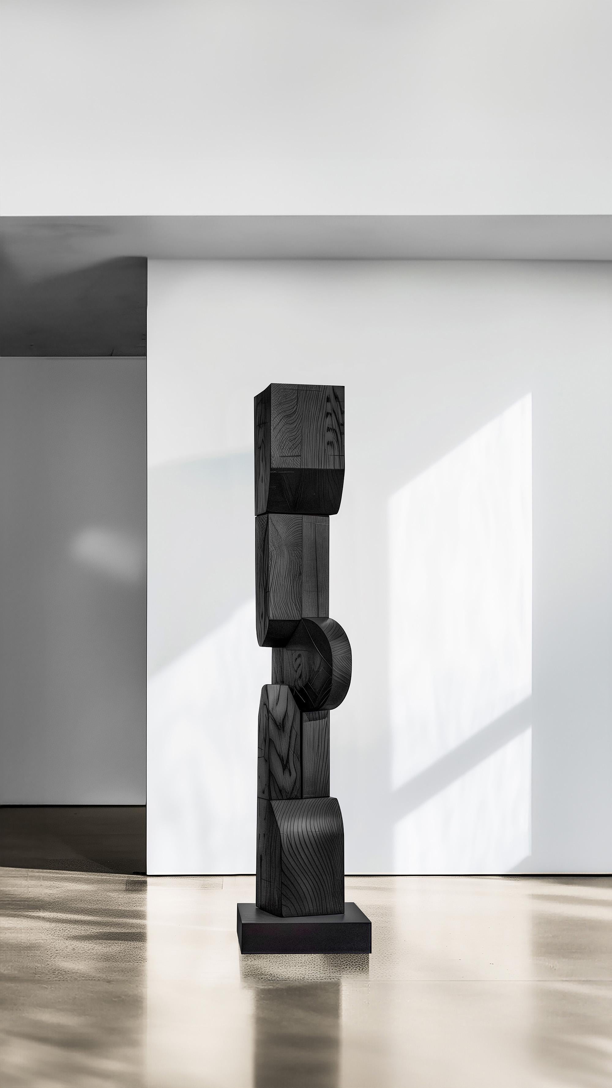 Scultura d'arte moderna in legno massiccio Unseen Force No37 di Joel Escalona In condizioni Nuovo in vendita a Ciudad de México, CDMX