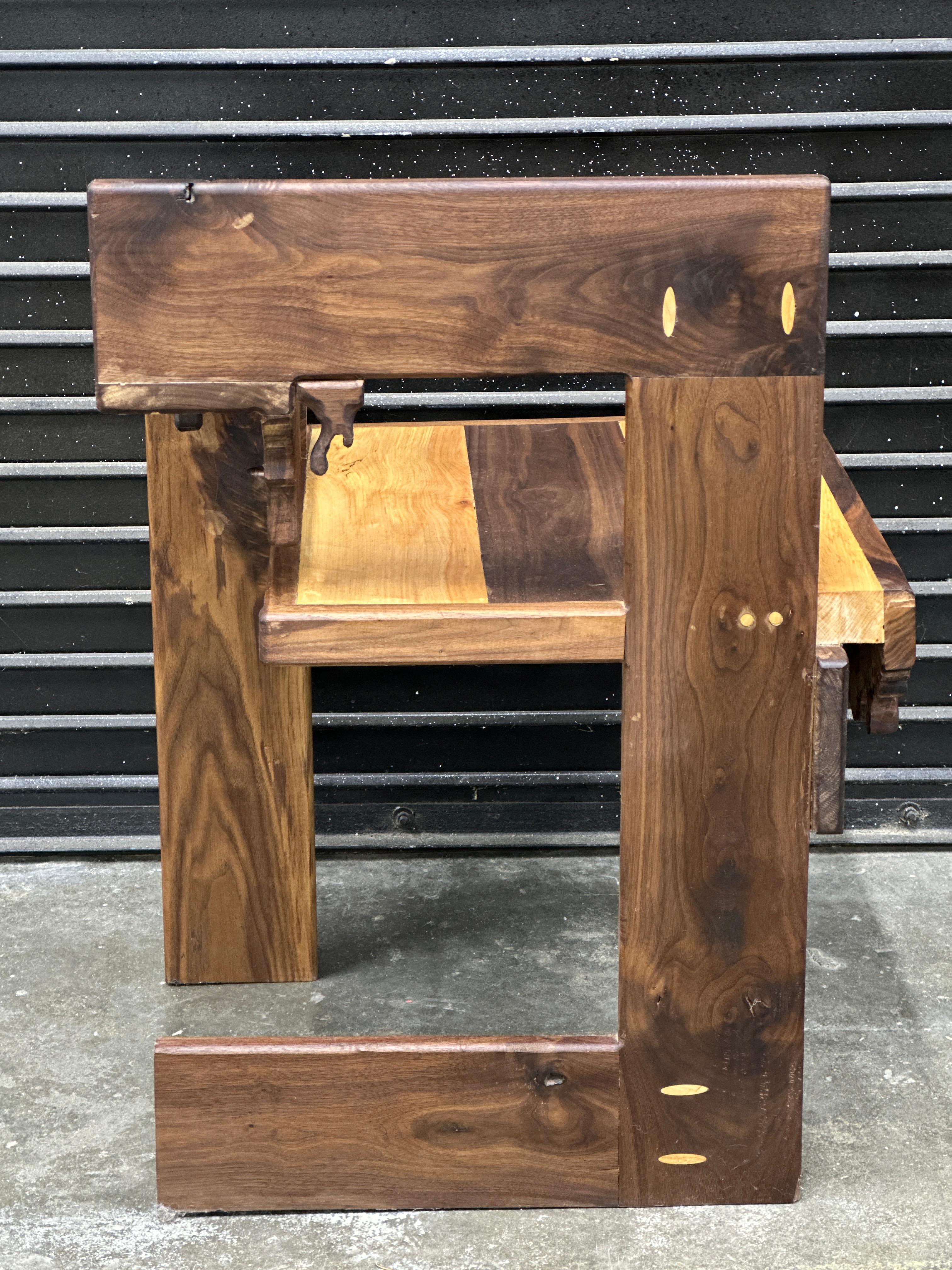 Hand-Crafted Modern Artisan-made Steltman Chair For Sale