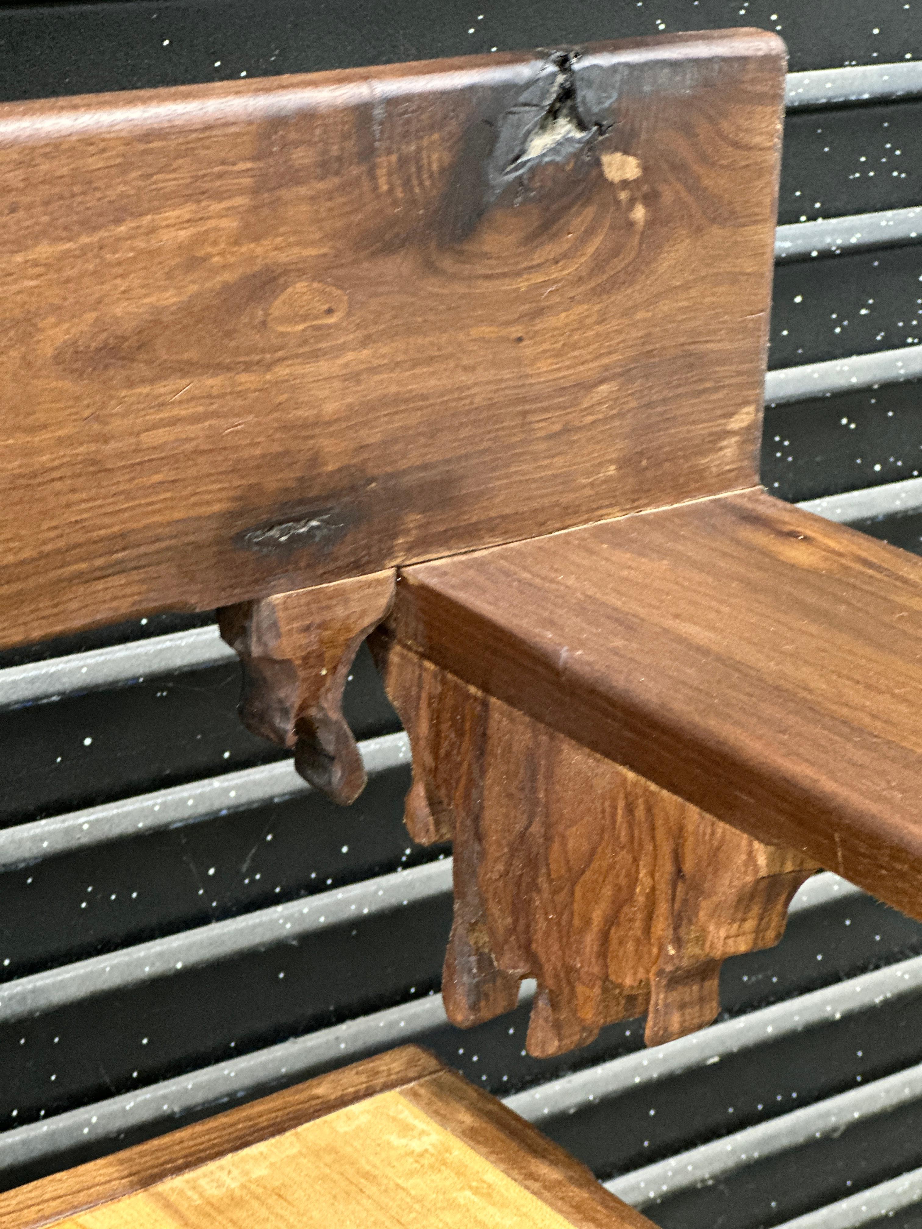 Moderner handwerklich gefertigter Steltman-Stuhl im Zustand „Gut“ im Angebot in Nashville, TN