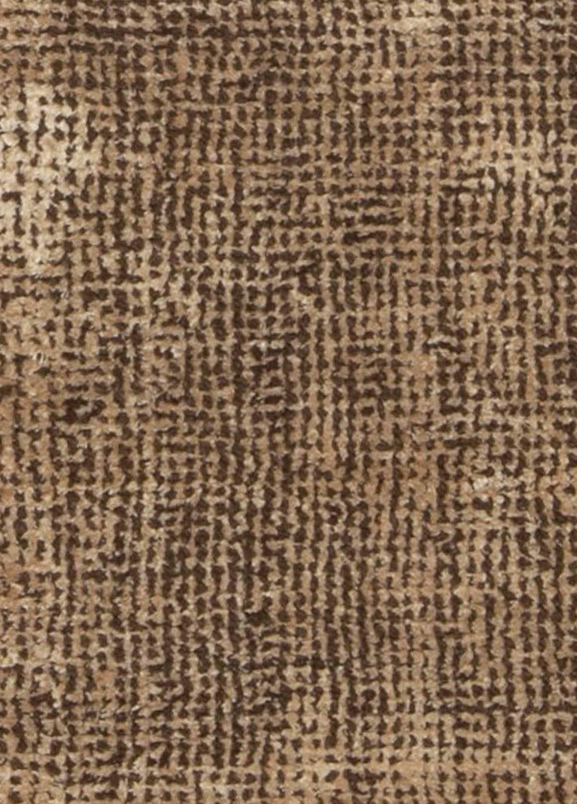 Modern Asbury Cocoa hand knotted wool rug by Doris Leslie Blau.
Size: 2'10