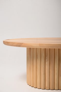 Modern Ash Solid Wood Coffee Table