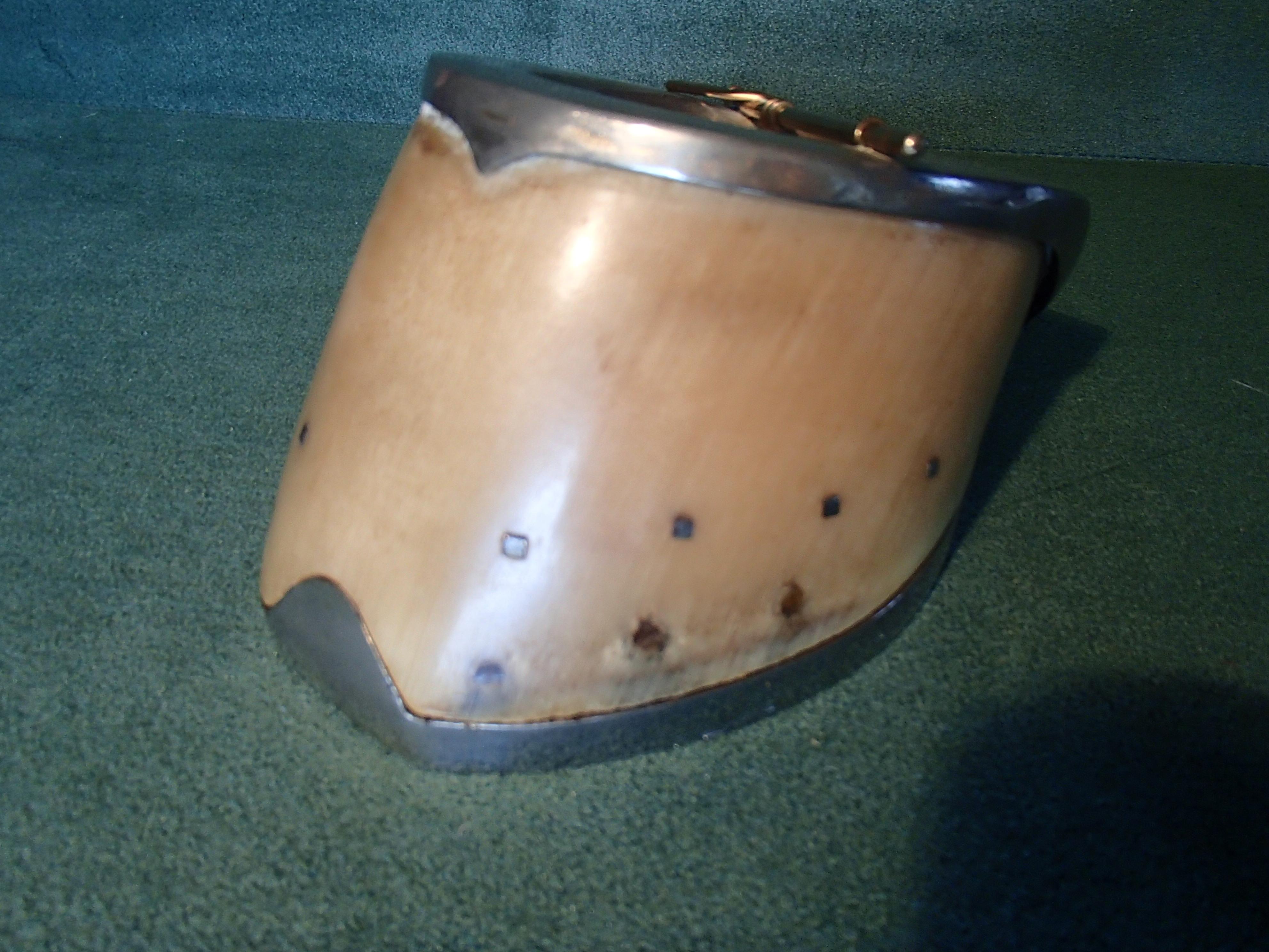 Modern Ashtray Made of a Real Horse Foot with Metal and In Good Condition For Sale In Weiningen, CH