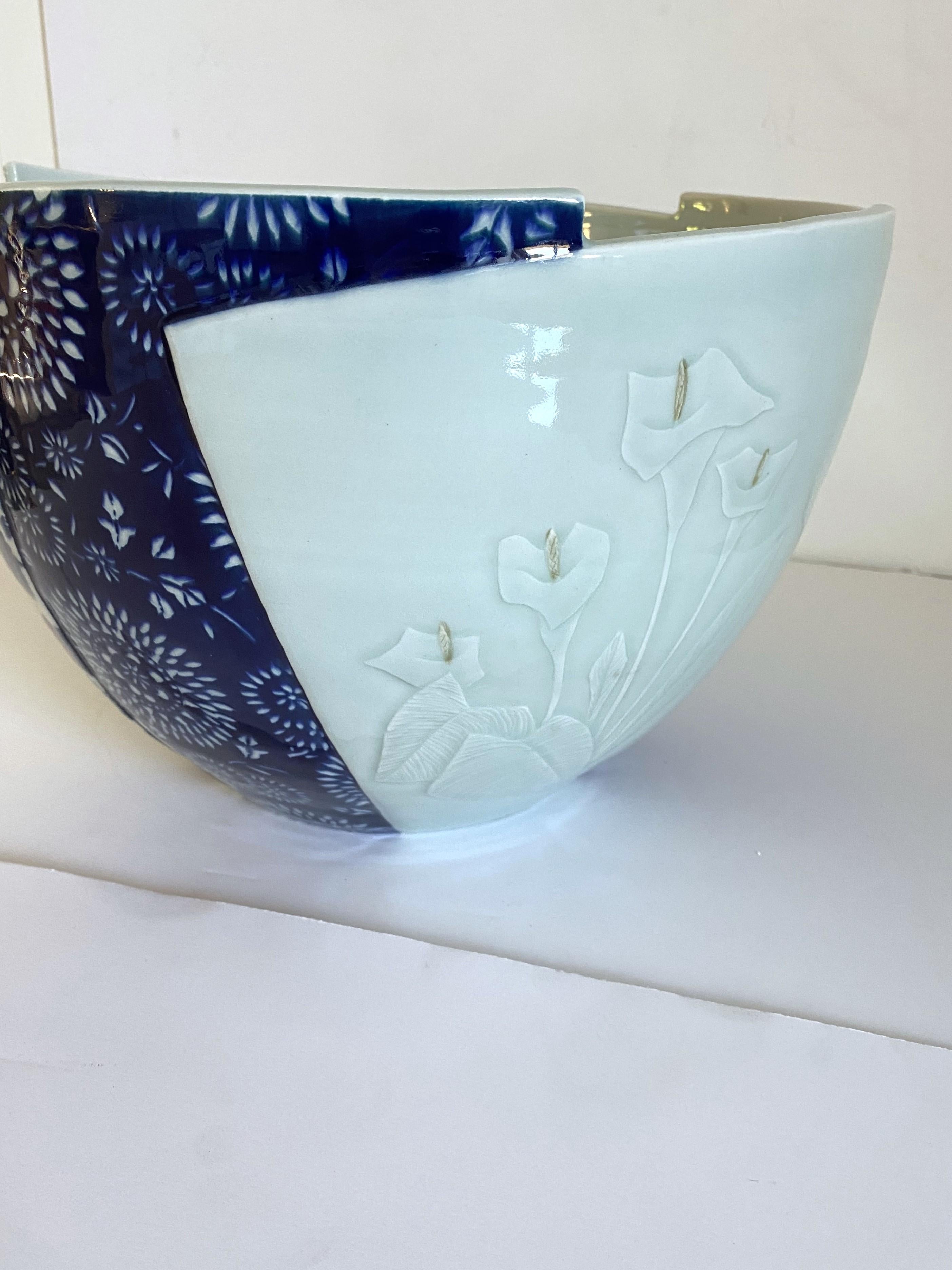 Contemporary Modern Asian Bowl For Sale