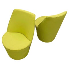 Modern Aspetta Lounge Chairs, A Pair