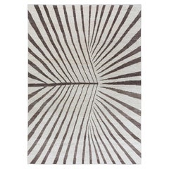 Tapis moderne en laine Astor avec un design géométrique