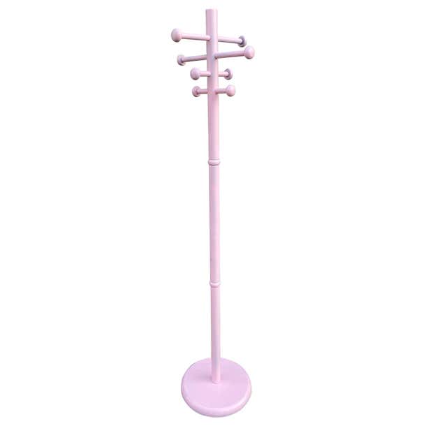 Modern Atomic Coat Rack Tree in Pink For Sale at 1stDibs | pink coat ...