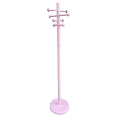 Modern Atomic Coat Rack Tree in Pink