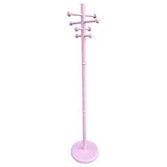 Modern Atomic Coat Rack Tree in Pink