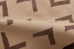 Modern Aubusson Beige Carpet "Pinion" Designed By Parkin Saunders
