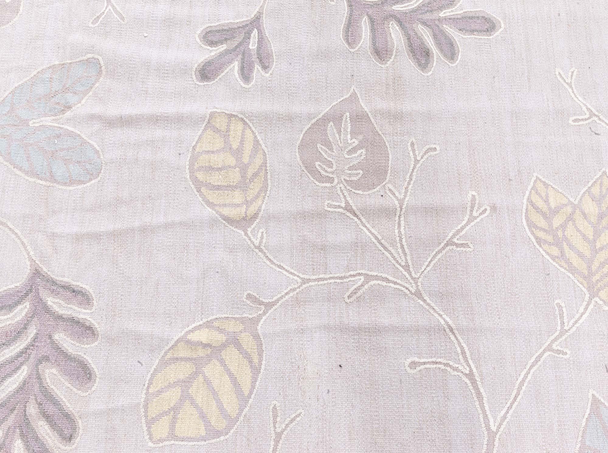 Tappeto moderno a trama piatta in stile Aubusson di Doris Leslie Blau in vendita 1