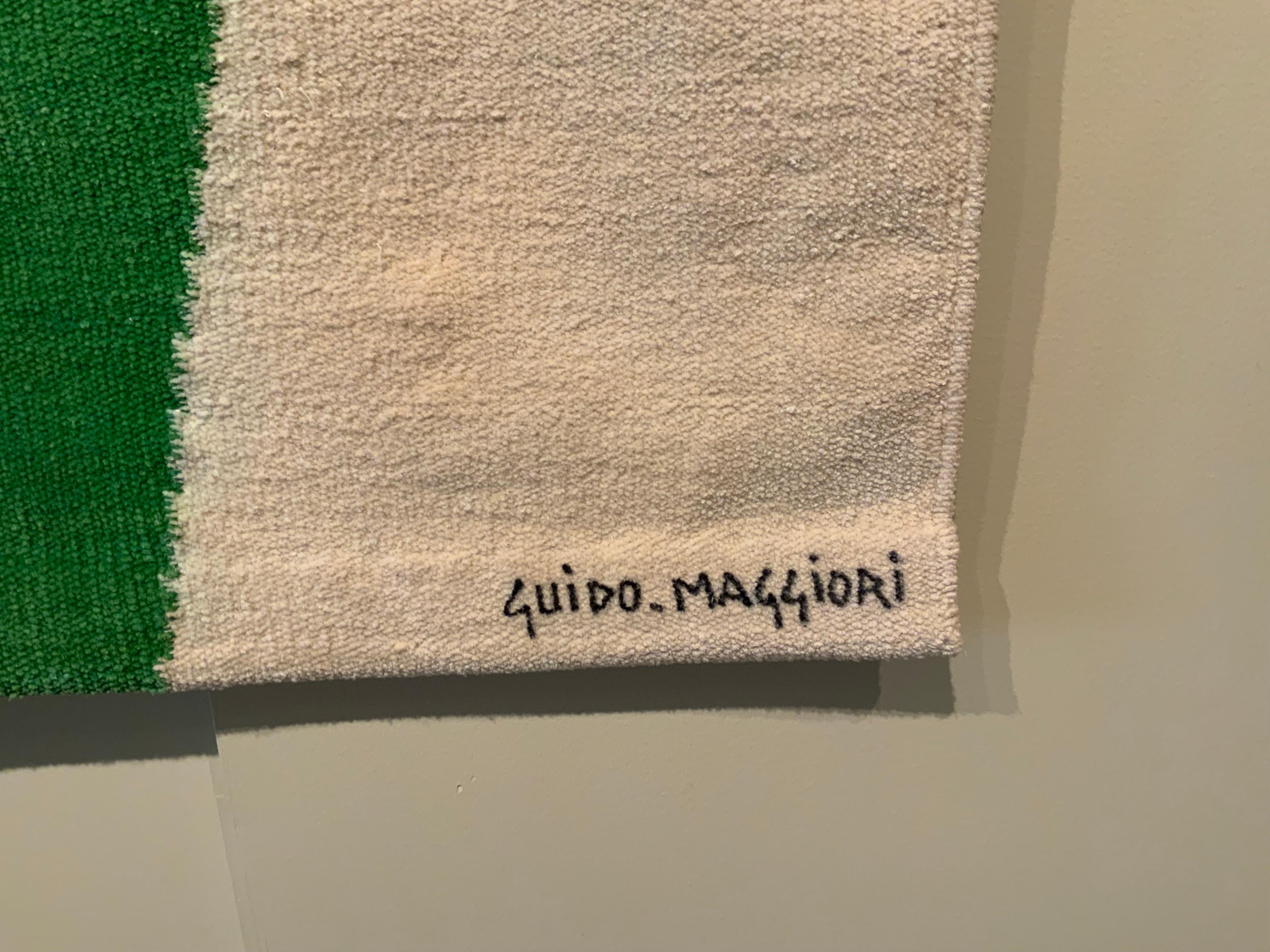 Moderner Aubusson-Wandteppich von Guido Maggiori im Zustand „Gut“ im Angebot in New York, NY