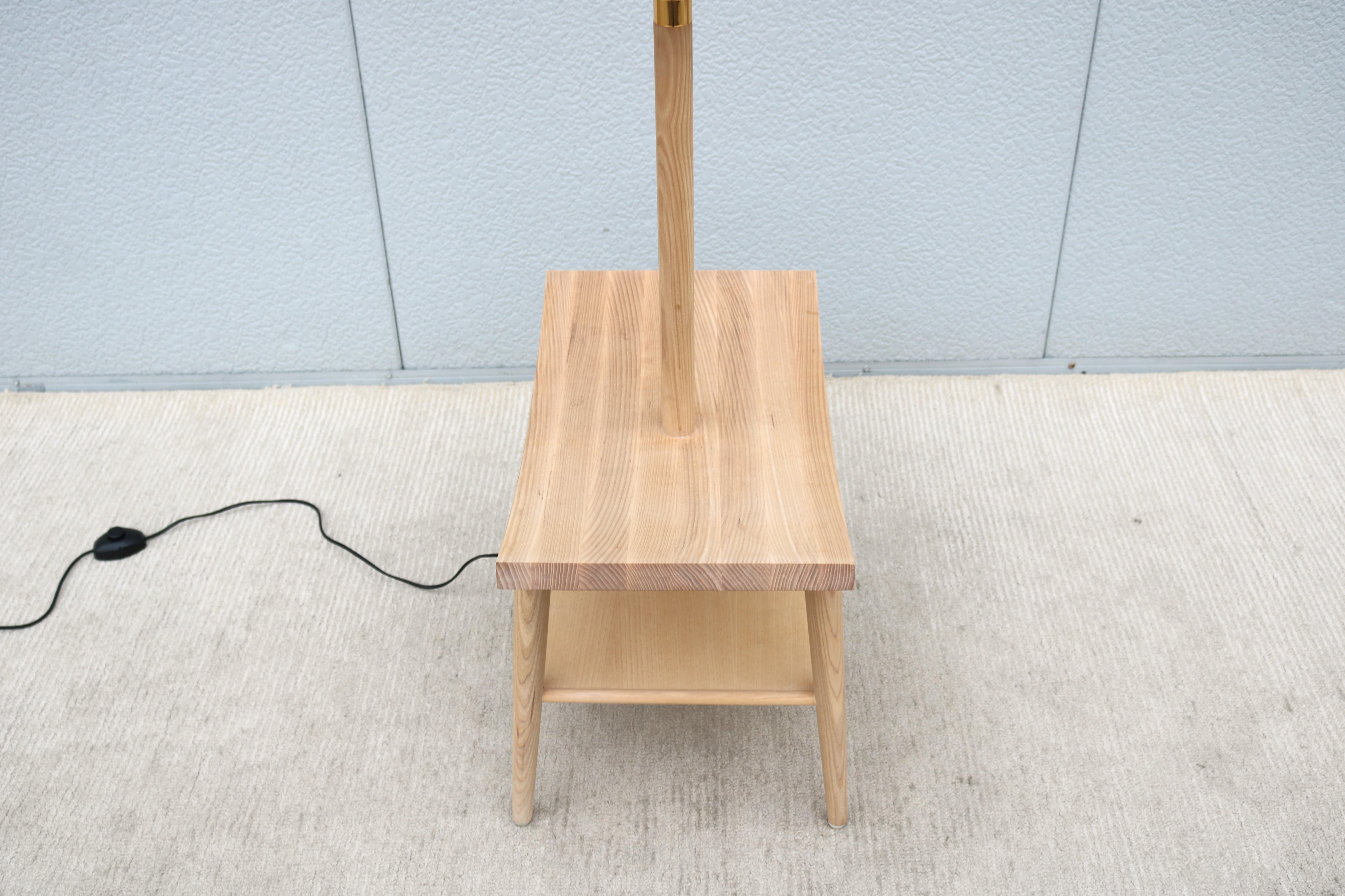 Modern Autoban for De La Espada Booklamp, a Floor Lamp and an Oak Bedside Table For Sale 7