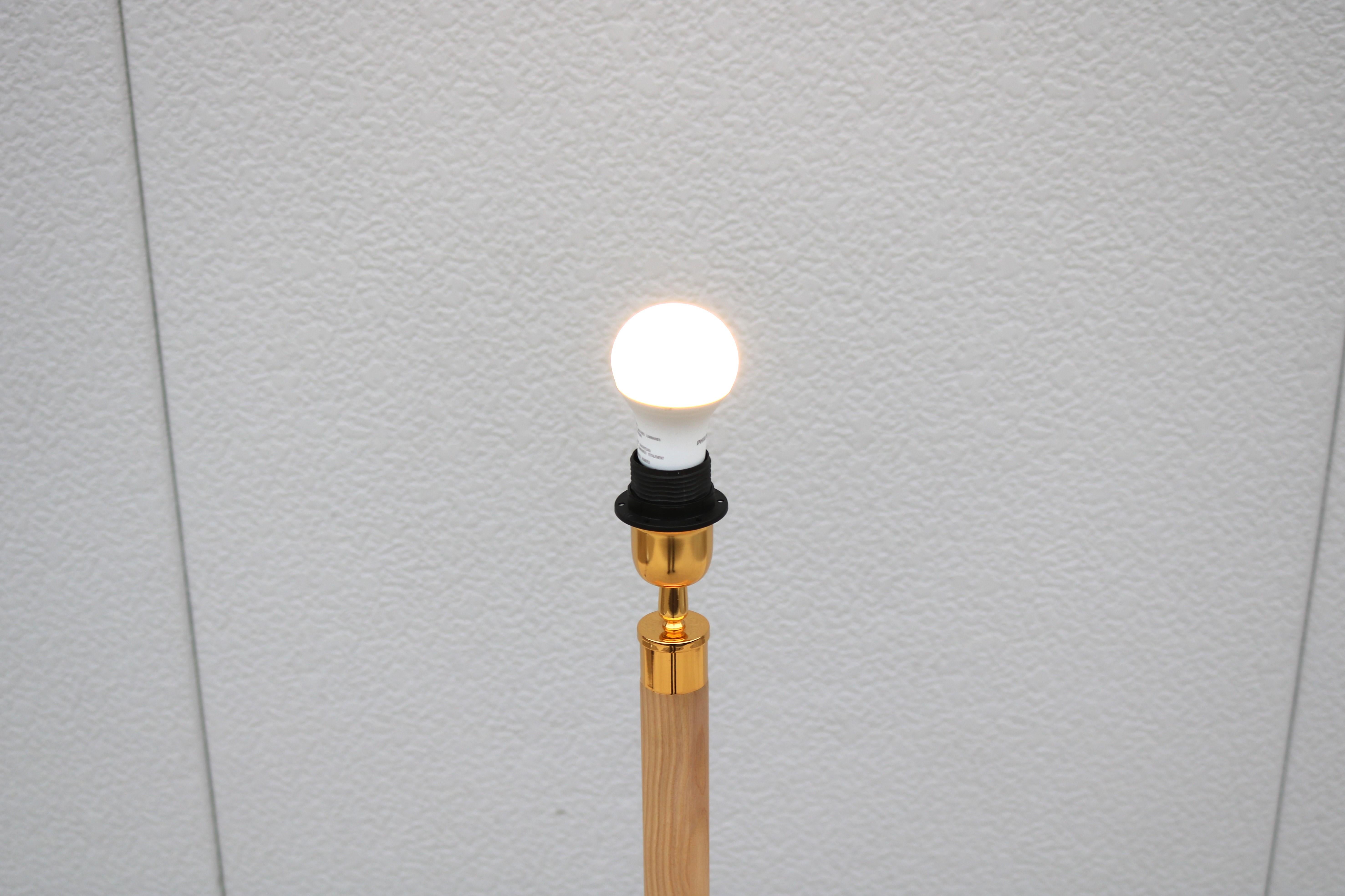 Modern Autoban for De La Espada Booklamp, a Floor Lamp and an Oak Bedside Table For Sale 9