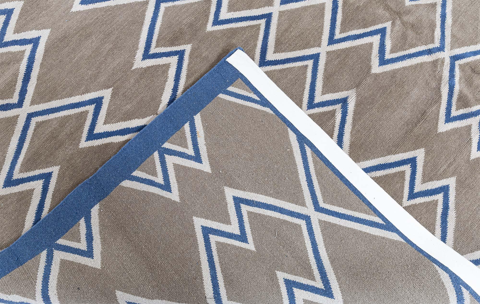 Modern Aztec Geometric Design Rug by Doris Leslie Blau For Sale 2