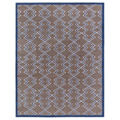 Modern Aztec Geometric Design Rug by Doris Leslie Blau
