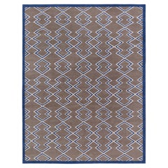 Modern Aztec Geometric Design Rug by Doris Leslie Blau