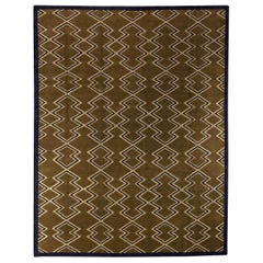 Modern Aztec Geometric Design Rug by Doris Leslie Blau