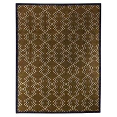 Modern Aztec Geometric Design Rug by Doris Leslie Blau