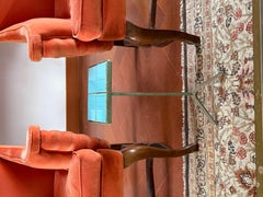 Moderner Beistelltisch aus azurblauem Eisen und Fliesen, Frankreich 1960er Jahre