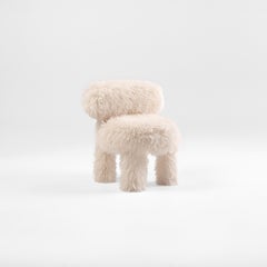 Modern Bauhaus Baby Gropius Chair CS1 Fluffy Edition in Premium Faux Fur by Noom