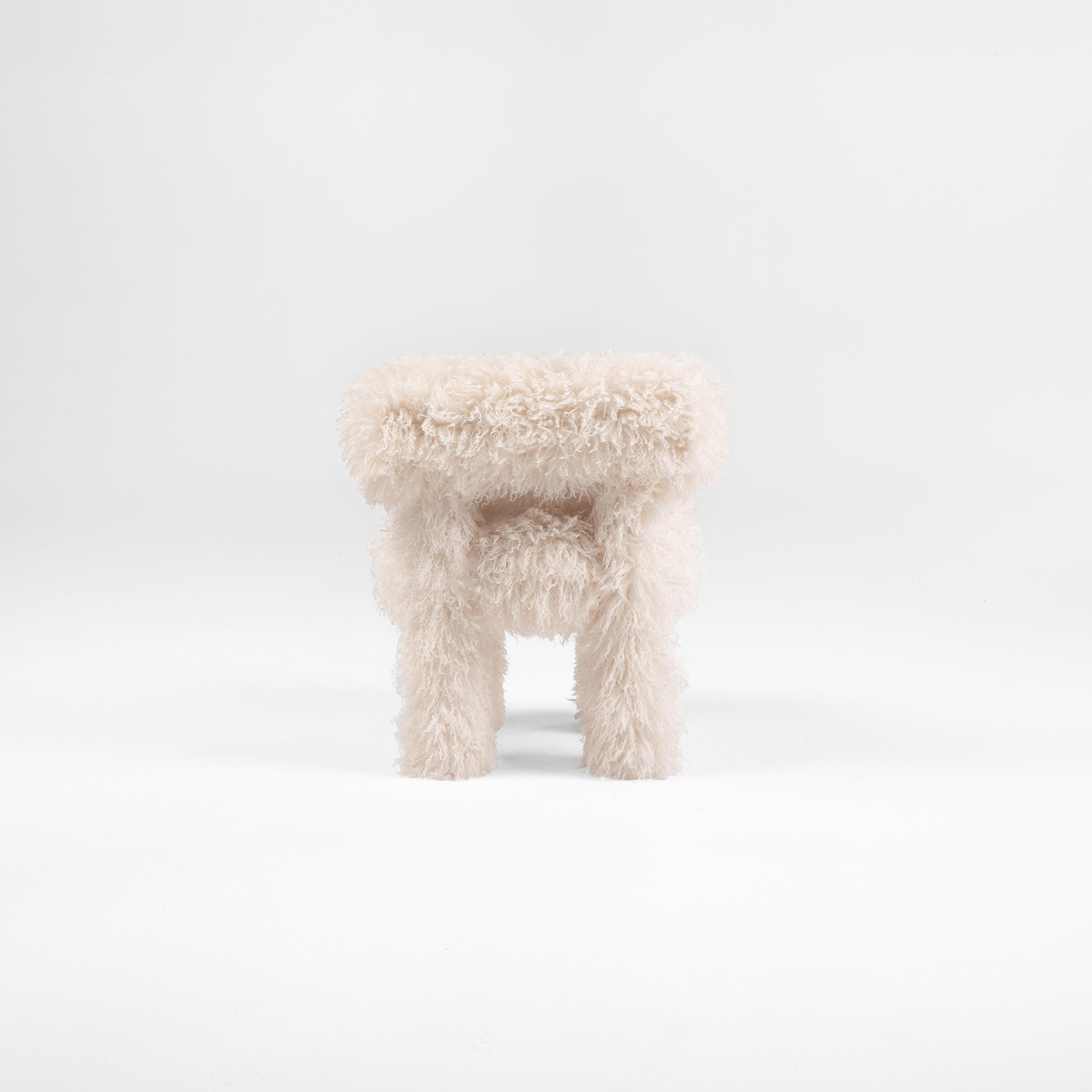 Sedia Modern Baby Gropius CS1 Fluffy Edition in ecopelliccia Premium di NOOM in vendita 1