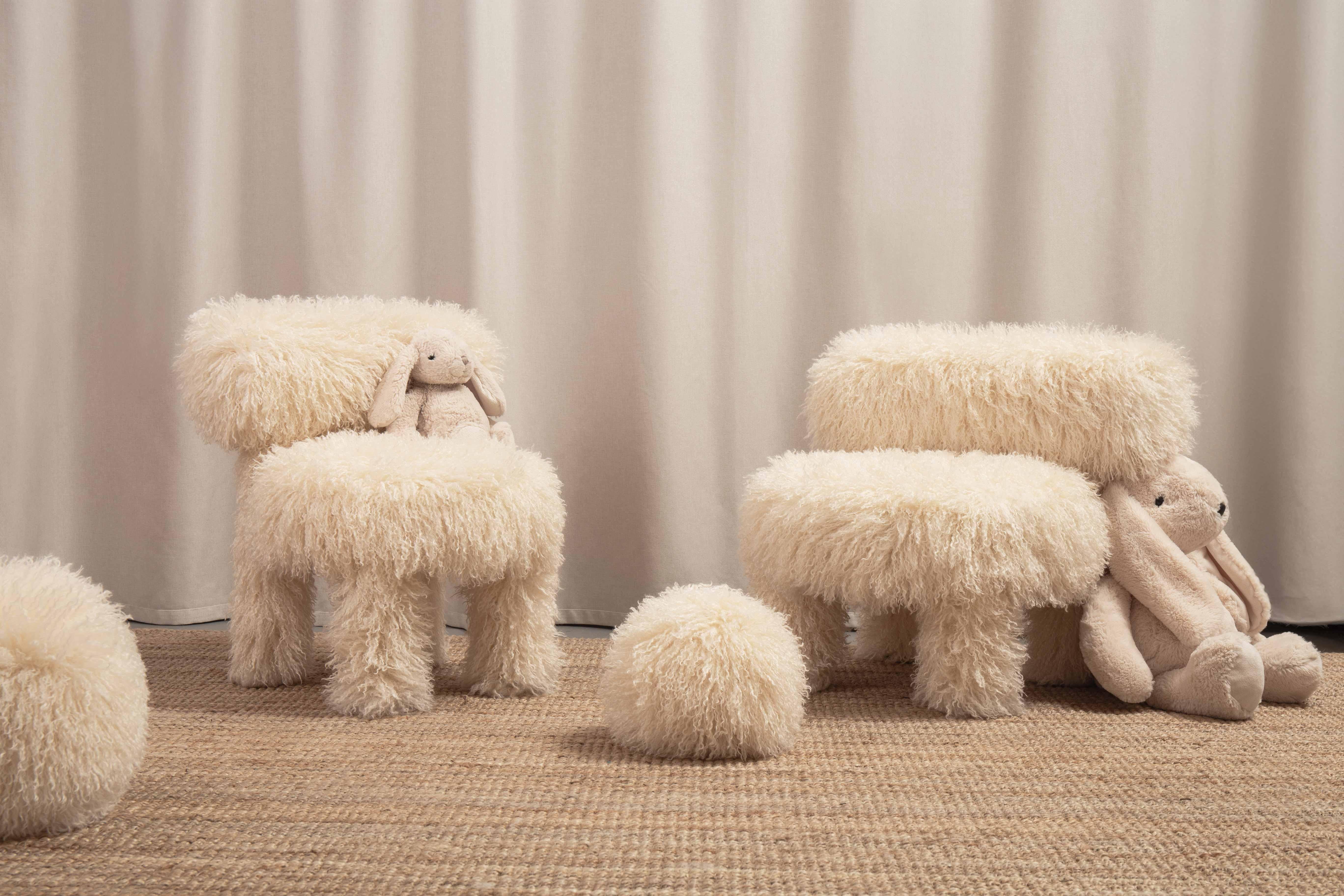 Le dernier né de la collection de meubles emblématiques de NOOM est le Gropius Fluffy Edition. Cette chaise étonnante allie une esthétique intemporelle à un confort ultime, parfaite pour les designers d'intérieur, les architectes et les amateurs de