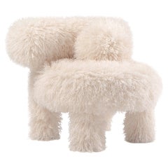 Modern Baby Gropius Low Chair CS1 Fluffy in Premium Faux Fur by Noom