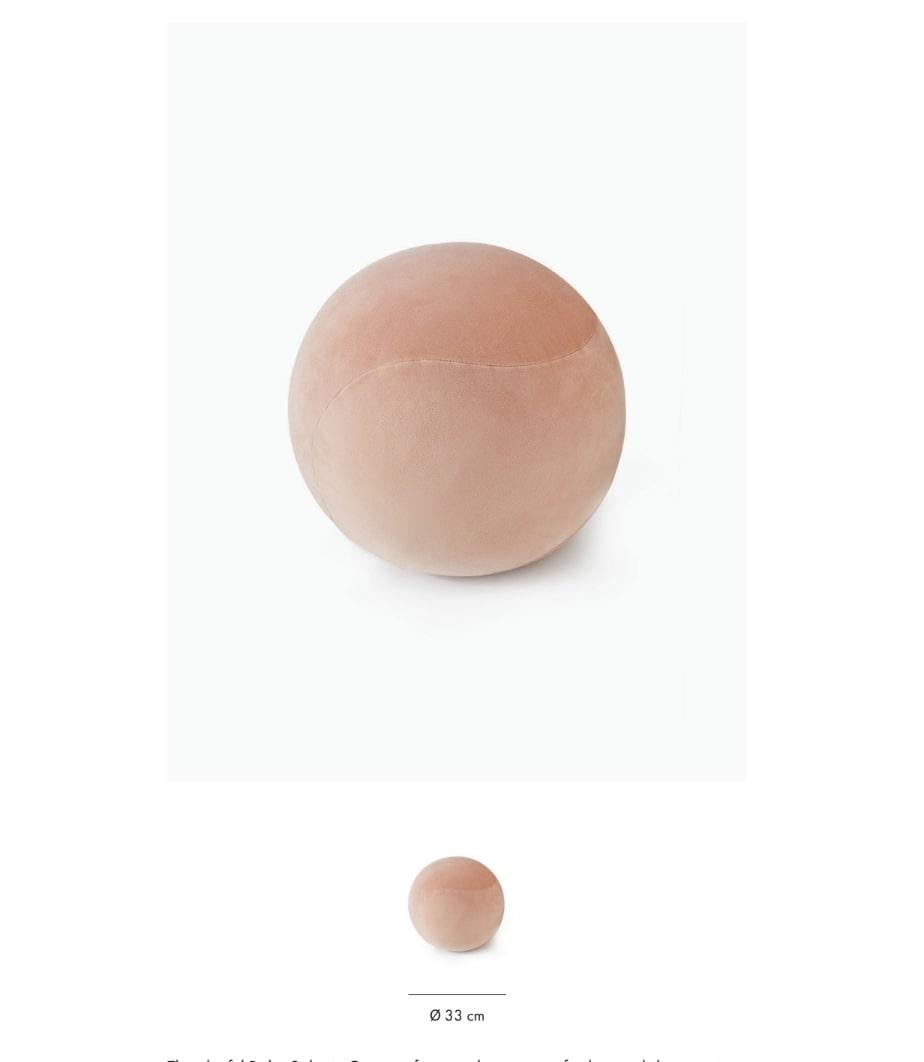 Otomana Esférica para Bebé Modern Fluffy Edition de Piel sintética de primera calidad by NOOM en Nuevo estado para la venta en Paris, FR