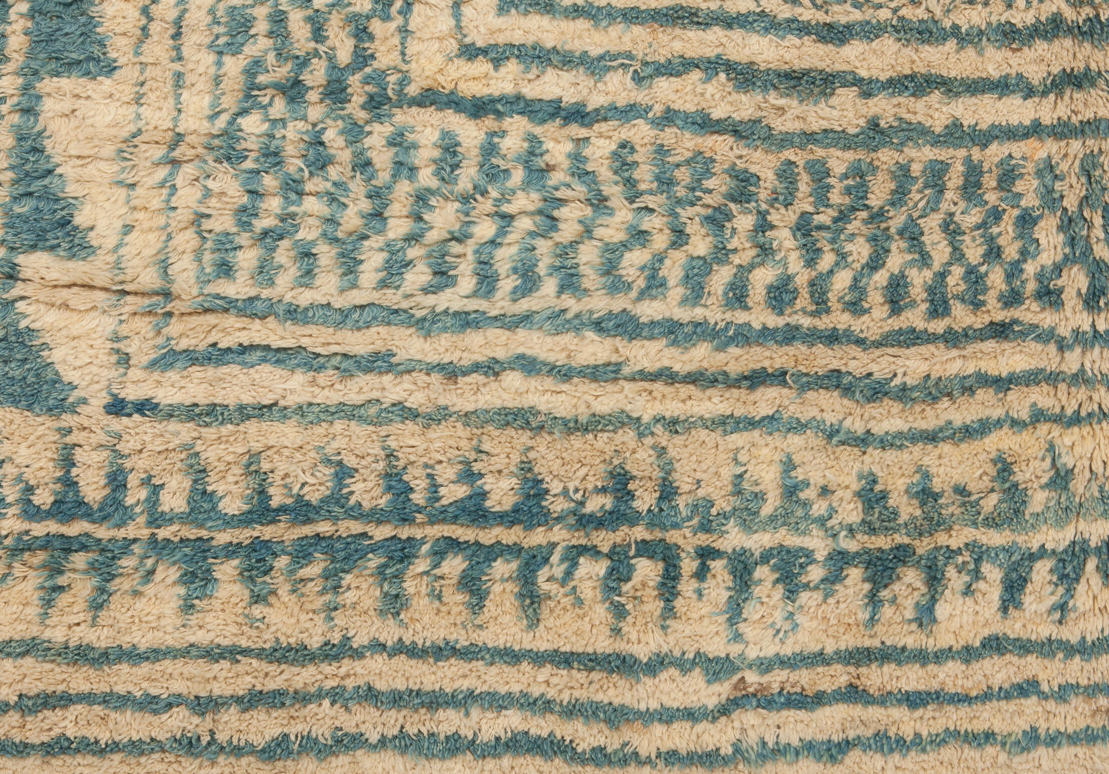 Moderner Bakhtiari Gabbeh Teppich 315x281cm (Gewebt) im Angebot