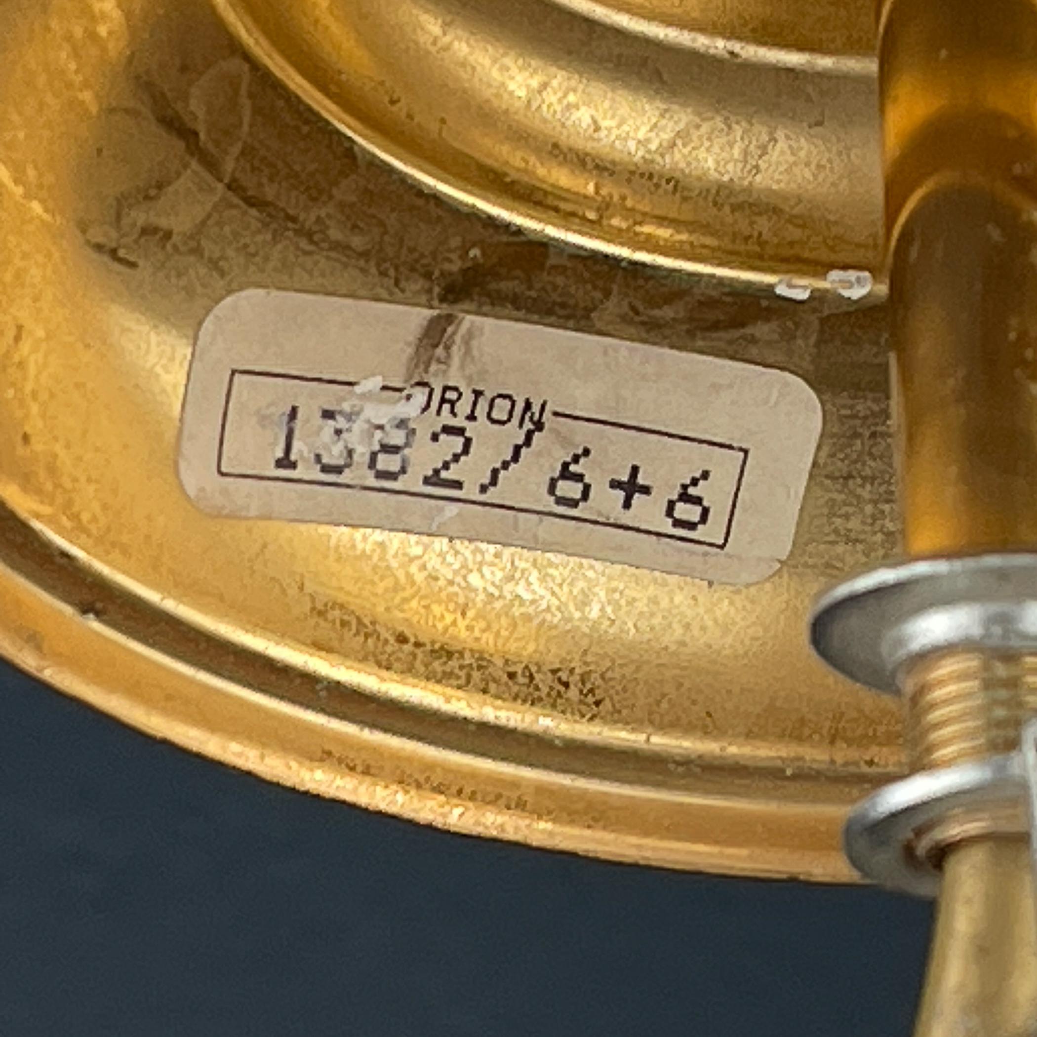 Lámpara de bola moderna de Orion Austria Años 80 Moderno de mediados de siglo en venta