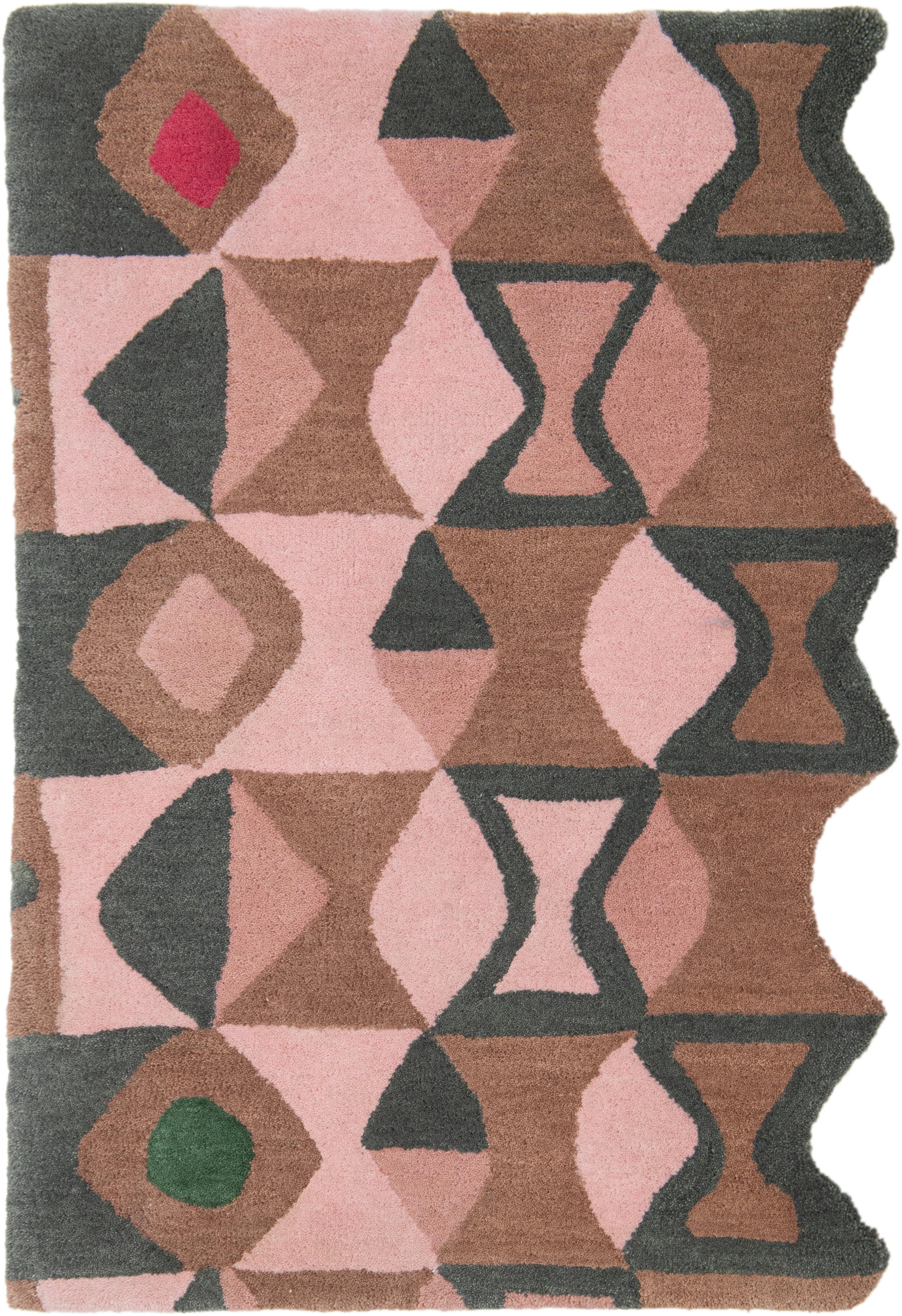 Moderner, maßgefertigter Bamako-Wollteppich mit Allover-Muster von Apadana im Angebot 8