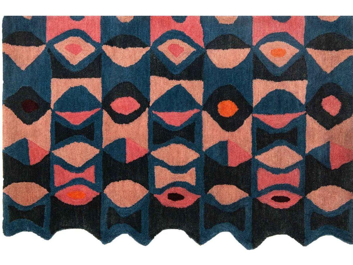 Moderner, maßgefertigter Bamako-Wollteppich mit Allover-Muster von Apadana im Zustand „Neu“ im Angebot in Norwalk, CT