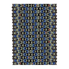 Modern Bamako Custom Wool Rug with Allover Pattern By Apadana