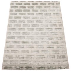 Modern Bamboo Silk Rug