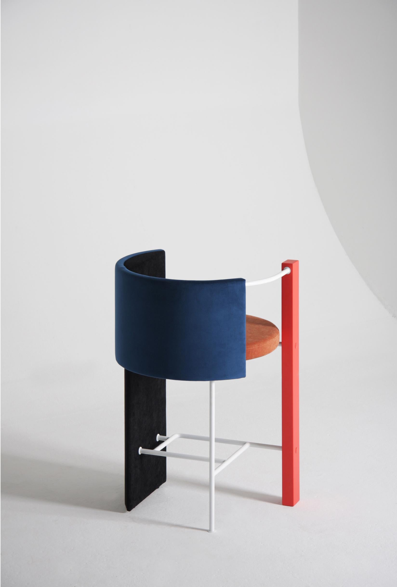 Painted Modern Bar 