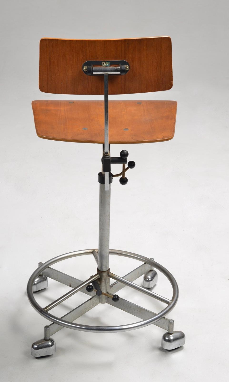 Moderner Barhocker von Jorgen Rasmussen für Kevi (Dänisch) im Angebot