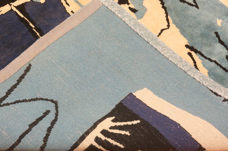 Modern Basquiat Inspired Art Rug. 8 ft 4 in x 10 ft at 1stDibs